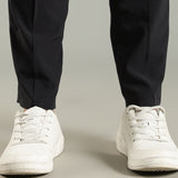 Men's Pintuck Pants with Double Button & Zipper Closure