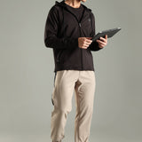 Men's All weather Hooded Jacket with inside pocket