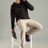 Men's All weather Hooded Jacket with inside pocket