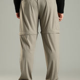 Men's 2in1 Detachable Workleisure Pant with Side Zipper Pocket
