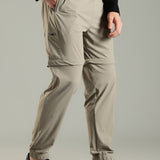 Men's 2in1 Detachable Workleisure Pant with Side Zipper Pocket