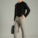 Men's 2in1 Detachable Workleisure Pant with Side Zipper Pocket