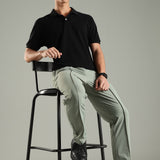 Men's Pintuck Stylish workleisure pant with elasticated drawstring