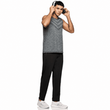 Men side pocket with Zipper closing and outside Drawstring Track Pants