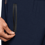 Men side pocket with Zipper closing and outside Drawstring Track Pants