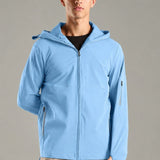 Men's All-Weather Water-Repellent Hoodie Jacket with Thumb hole