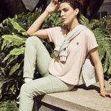 Women's Solid Detachable Track pants with Elasticated Drawstring waist & Zipper Pockets.