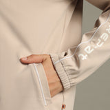 On-Trend Relaxed Fit Pullover set with wide-leg contrast piping bottom for Elevated All-Day Comfort.