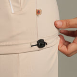 On-Trend Relaxed Fit Pullover Featuring Side Graphics and Quarter-Zip highneck Collar