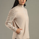 On-Trend Relaxed Fit Pullover set with wide-leg contrast piping bottom for Elevated All-Day Comfort.