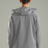 Men's All-Weather Water-Repellent Hoodie Jacket with Thumb hole
