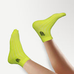 High ankle grip socks – secure fit for better comfort