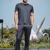 Lightweight Wrinkle Resistant Polyester Co-Ord Set for Men - Domin8