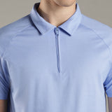 Men Stylish Polo With Zipper Closure