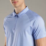 Men Stylish Polo With Zipper Closure