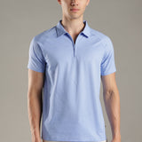 Men Stylish Polo With Zipper Closure