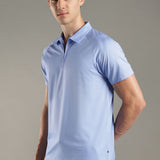Men Stylish Polo With Zipper Closure