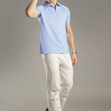 Men Stylish Polo With Zipper Closure