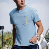 Men’s Round Neck soft cotton shrinkage resistant stretchable T Shirt