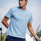 Men’s Round Neck soft cotton shrinkage resistant stretchable T Shirt