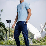 Men’s Round Neck soft cotton shrinkage resistant stretchable T Shirt