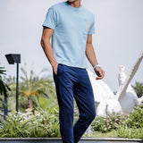 Men’s Round Neck soft cotton shrinkage resistant stretchable T Shirt