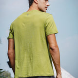 Men's Round neck Pure Cotton gentle T-Shirt