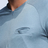 Men's Super Comfy raglan sleeve casual T shirt with chest pocket