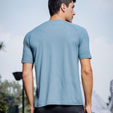 Men's Super Comfy raglan sleeve casual T shirt with chest pocket
