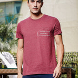 Men's Super Stylish Organic Cotton T Shirt with Printed Chest Pocket