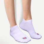 Men’s and women’s nylon ankle socks – moisture-wicking and breathable