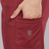 Men's co-ord set in vibrant red ideal for casual wear