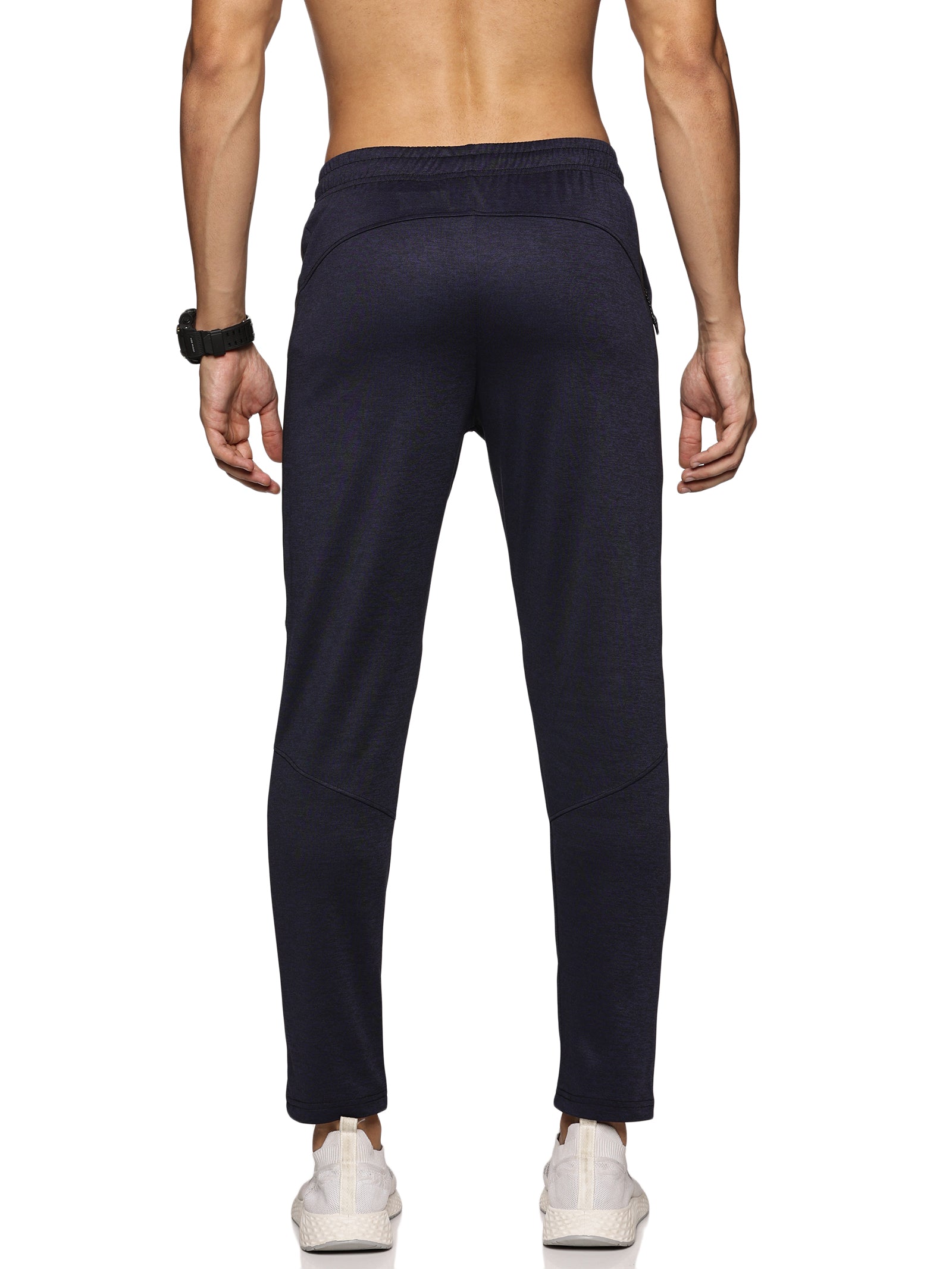 Men’s cut & sew track pants in slim fit style for activewear