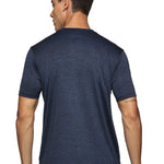 Men's round neck cotton t-shirt – soft fabric in grey color