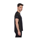 Men's Training T-Shirt with Flat Lock Contrast color stitch