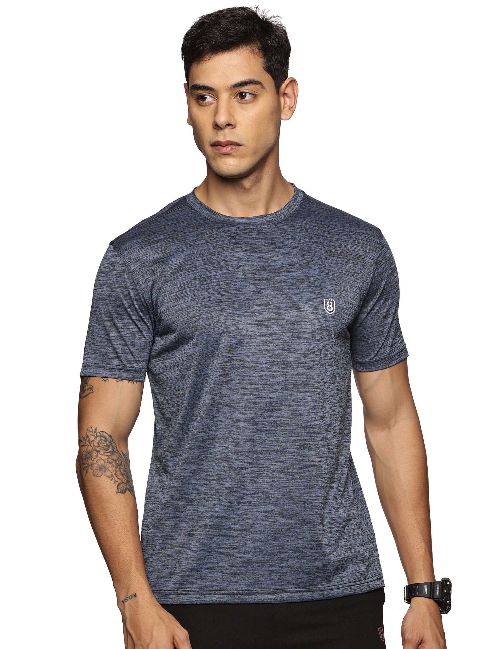 Regular fit round neck t-shirt – men's essential wardrobe piece