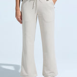Women’s  Tipping Drawstring Wide Leg Track Pant