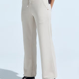 Women’s  Tipping Drawstring Wide Leg Track Pant