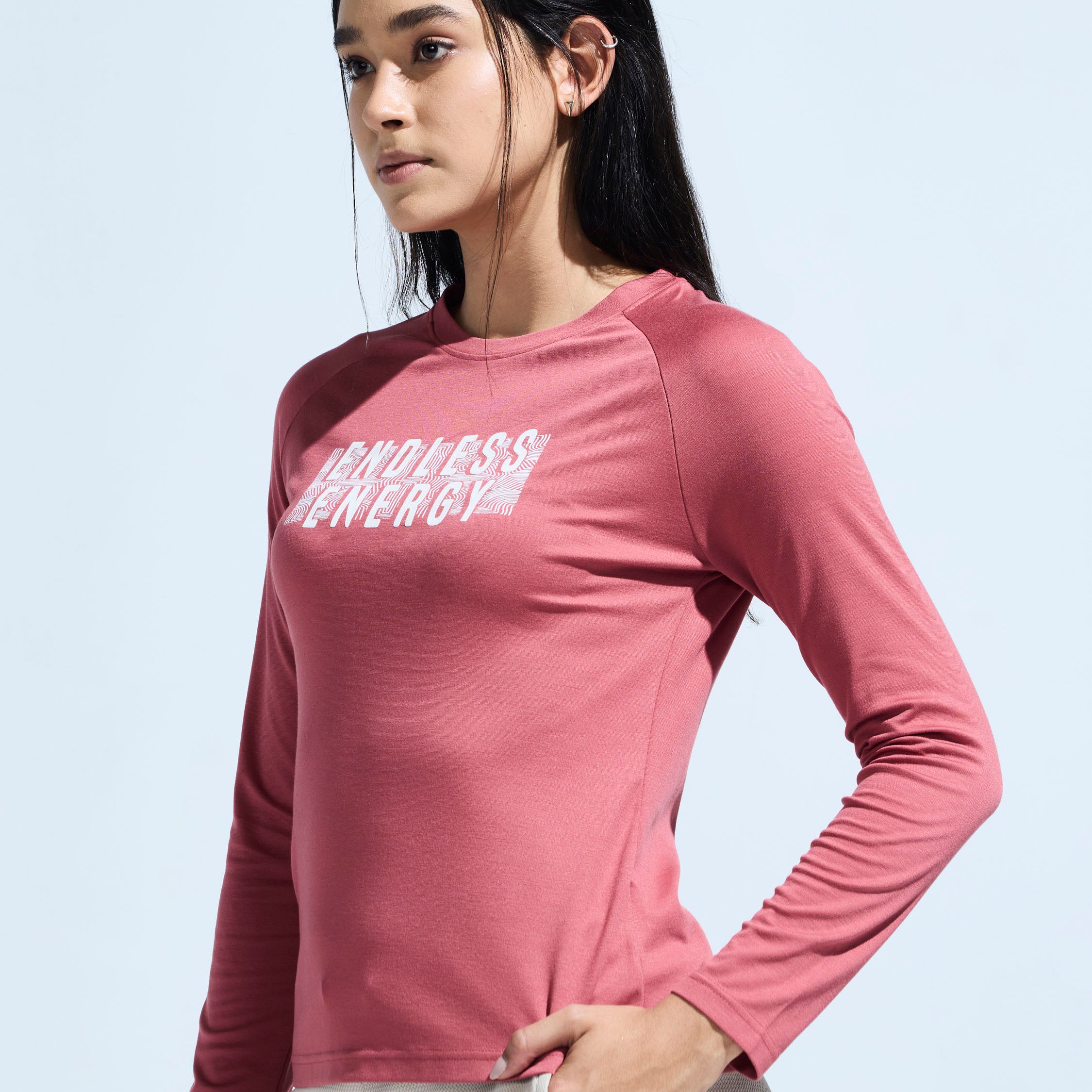 Women’s Raglan Sleeve Graphic T Shirt