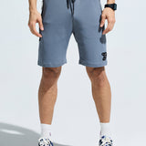 Men’s Cut & Sew Side Zipper Shorts