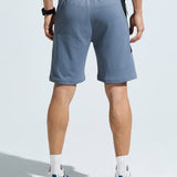 Men’s Cut & Sew Side Zipper Shorts