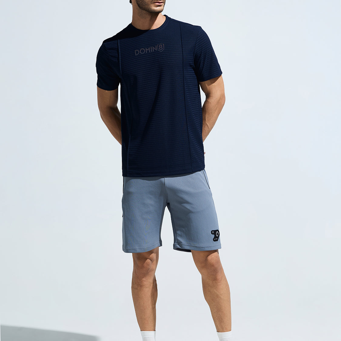 Men's Pintuck Multi Reflector Print T-Shirt