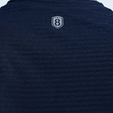 Men's Pintuck T Shirt With  Multi Reflector Print On Chest