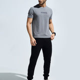 Men's Round Neck Multi reflector Logo T-Shirt