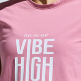 Women’s Raglan Sleeve Graphic Long Top With Curve Hem