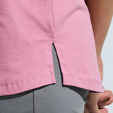 Women’s Raglan Sleeve Graphic Long Top With Curve Hem