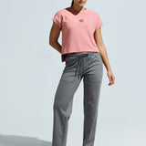 Women’s High Low Graphic Print Top