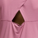 Women’s criss cross back mesh top