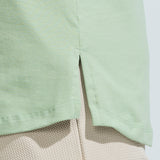 Women’s Raglan Sleeve Graphic Long Top with Curve Hem