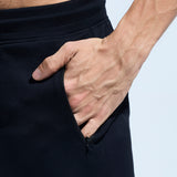 Men’s Cut & Sew Side Zipper Shorts